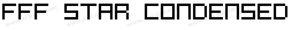 FFF Star Condensed字体转换